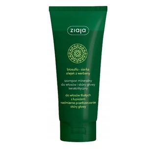 Ziaja, Șampon mineral, keratolitic, biosulfo-sulfur, verbena, 200ml