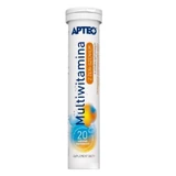 Apteo Multivitamin with ginseng lemon flavor, 20 effervescent tablets