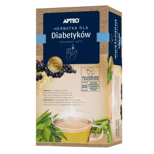 Apteo Natura Tea for diabetics, 20 sachets
