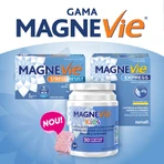 MagneVie Stress Resist with Ashwaghanda 80mg + 60 mg magnesium + 1.4mg vitamin B6, nervous system and stress resistance, 4x30 tablets