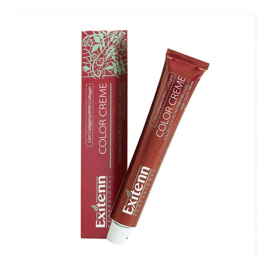 Crema de color permanente Exitenn Crema de color nº 60 Avellana (60 ml)