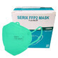 Masti de protectie FFP2, culoare verde, 20 buc, Serix