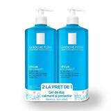 Mega Ofertă Gel de duș calmant și protector Lipikar, 750 ml, 2 la pret de 1, La Roche-Posay