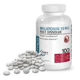 Melatonin 10 mg Kirschgeschmack, 100 Tabletten, Bronson Laboratories