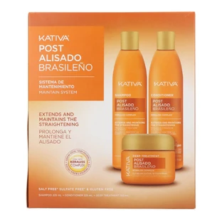 Kativa Champú + Acondicionador Post Alisado
