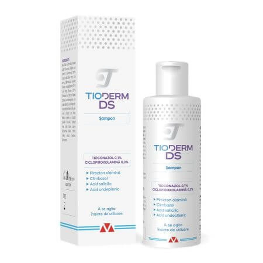 Intensieve shampoo voor seborroïsch eczeem Tioderm DS, 150 ml, Braderm