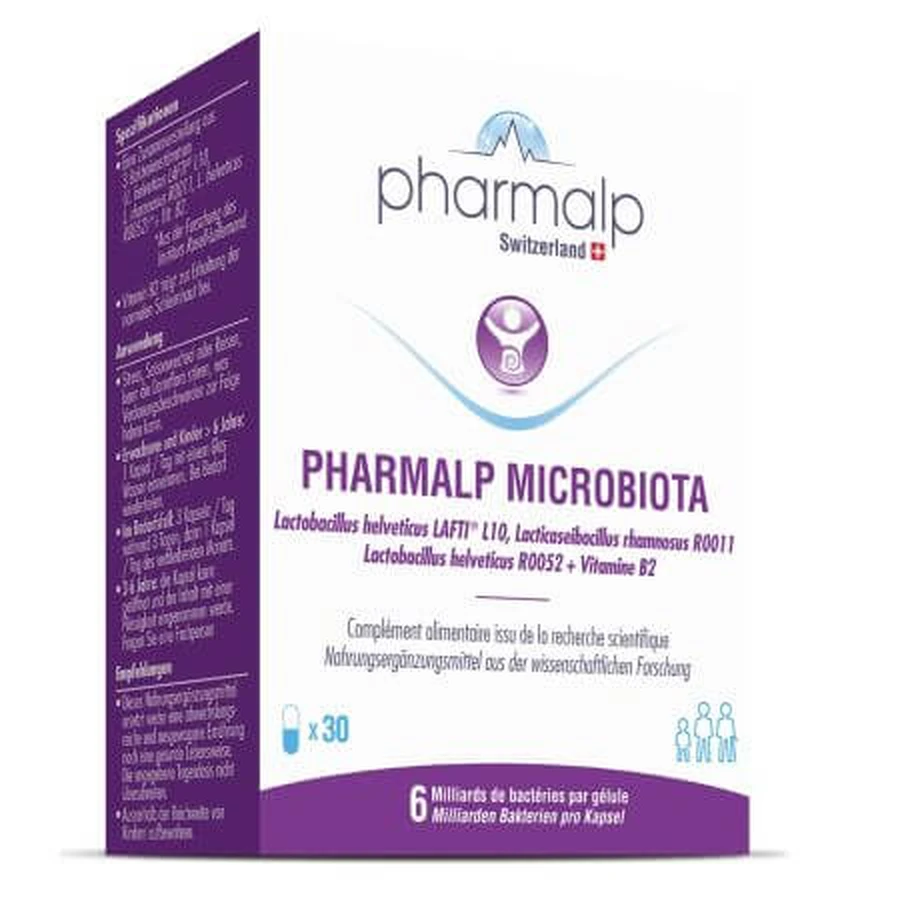 Pharmalp Mikrobiota, 30 Kapseln, Pharmalp