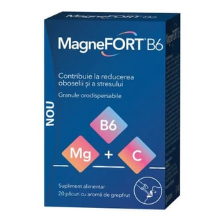 Magnefort B6, 20 zakjes, Biofarm
