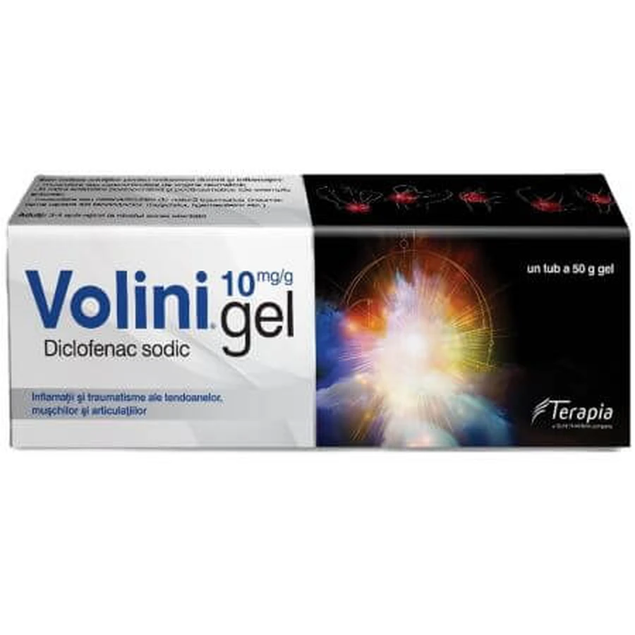 Volini gel, 10 mg, 50 g, Terapia Sa