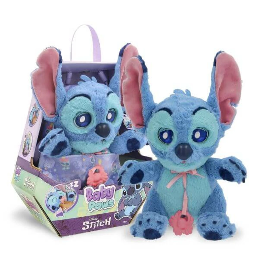 Juguete interactivo, + 18 meses, Stitch, Baby Paws