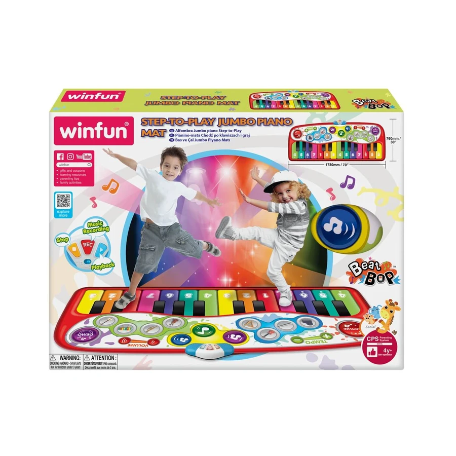 Piano mats, 4 years+, Winfun