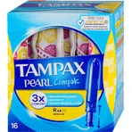 Tampax Tampons met inbrenghuls Pearl Compak Regular, 16 stuks