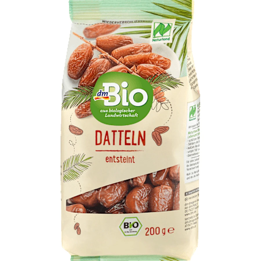 dmBio Dadels, ontpit, 200 g