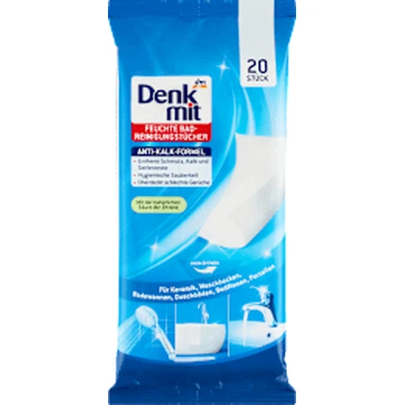 Denkmit Lingettes humides pour le bain, 20 pièces
