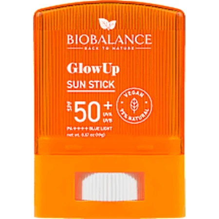 BIOBALANCE GLOW UP Barra Solar SPF 50 GLOW UP, 19 ml