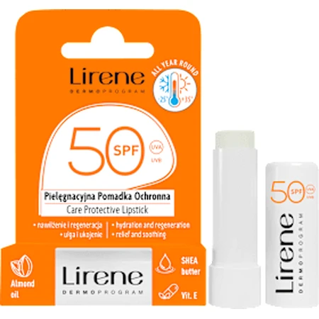 Lirene Lip Balm SPF50, 1 pcs