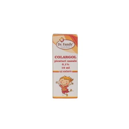 Colargol neusdruppels, 10 ml, Dr. Family