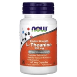 L-Theanine Forte With Inositol, 200 mg, 60 vegetarian capsules, Now Foods