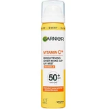 Spray with Vitamin C and SPF 50+ for application over makeup, 75 ml, Garnier