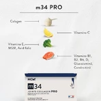 Colagen PRO bovin cu aroma de capsuni, lamaie si menta m34, 15 plicuri x 13 g, Molecules of Youth