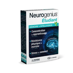 3C Pharma Neurogenius NEUROGENIUS® Student 30 Tablets