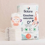 Biolane Naturals Ecological Diapers 4-9 kg Size 3 52pcs
