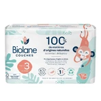 Biolane Naturals Ecological Diapers 4-9 kg Size 3 52pcs
