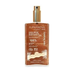 Alphanova Organic Sun Huile Sèche Scintillante 100ml
