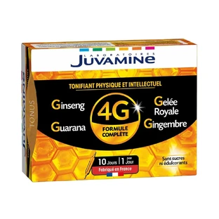 Juvamine Toner fizic și intelectual 4G x10 becuri