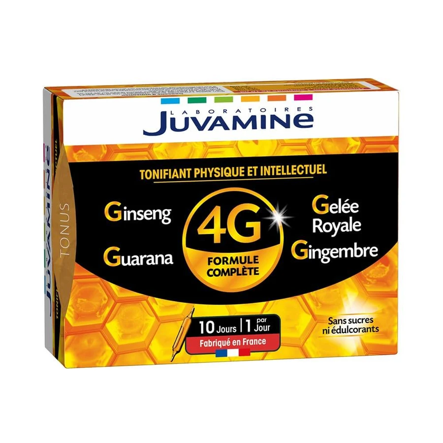 Juvamine Toner fizic și intelectual 4G x10 becuri