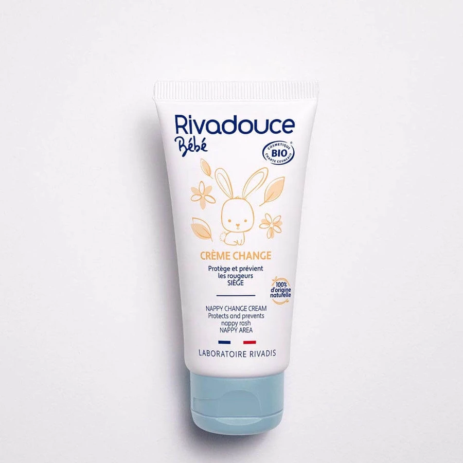 Rivadouce Bebè Crema per pannolini biologica 50g