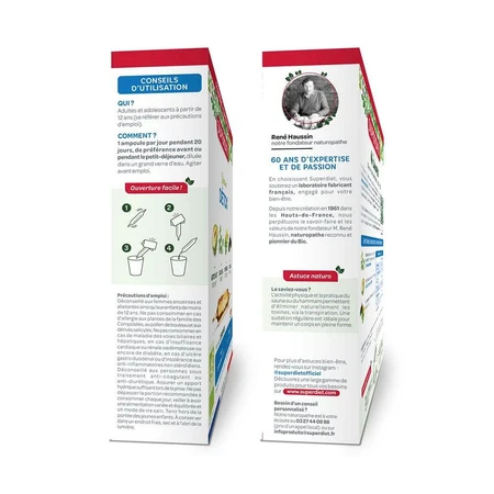 Superdiet Quatuor Drainage 20 Ampoules