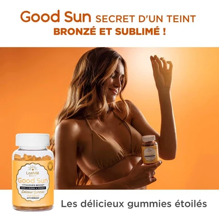 Lashilé Beauty Vitamines Boost Good Sun 60 gummy candies
