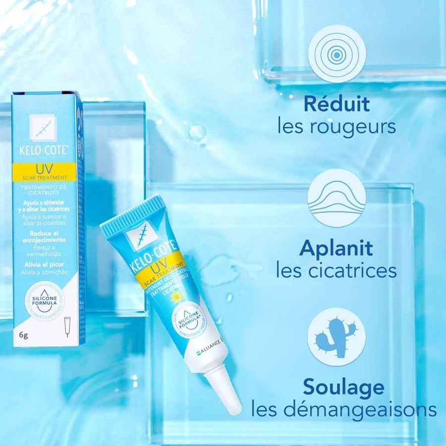 Kelo-cote Silikon-Narben-Gel Sonnenschutz SPF30 15g