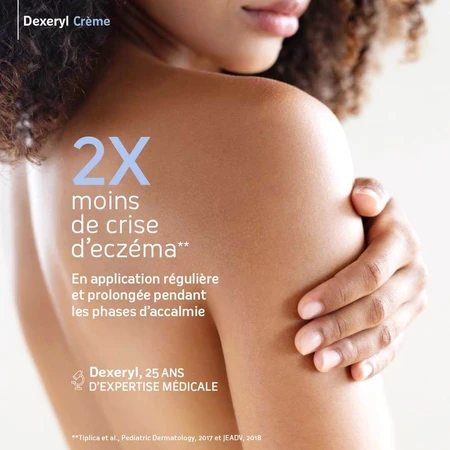 Dexeryl Cremă hidratantă pentru față și corp Piele foarte uscată Peaux très sèches ou atopiques 50g