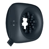 Satisfyer Ring Stroker Masturbator with Vibration Function Black