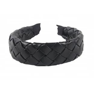 Donegal Geflochtenes Haarband schwarz FA-5761