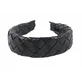 Donegal Geflochtenes Haarband schwarz FA-5761