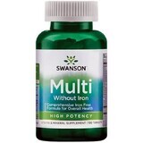 Multivitamine fara fier, 130 tablete, Swanson