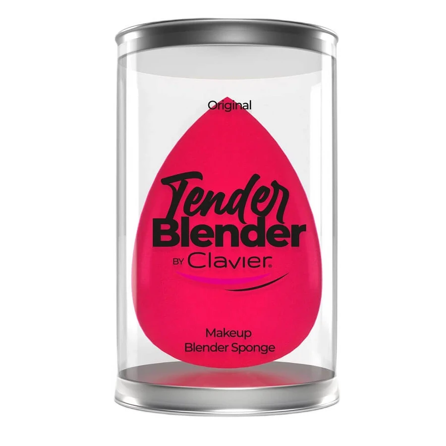 Clavier Tender Blender Soft Make-up-Schwamm Teardrop rosa