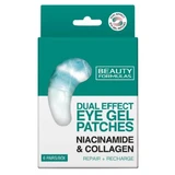 Beauty Formulas Gel Augenpflaster doppelte Wirkung Niacinamide amp; Collagen, 6 Paare