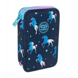 Coolpack Double pencil case with accessories Jumper 2 Blue Unicorn
