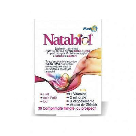 Natabiol plus, 30 comprimate, MedEq