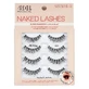 Ardell Naked Lashes Multipack Pestañas artificiales en tira 424 Negro