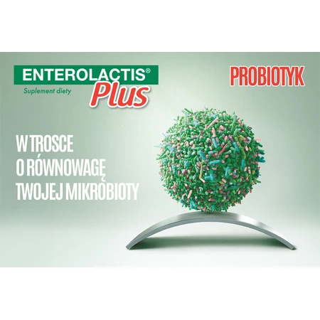 Enterolactis Plus, 30 capsules