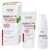 Oferta Pachet Crema antiacnee Sebionex Trio 40ml și Gel spumant de curățare Sebionex 200 ml, ACM