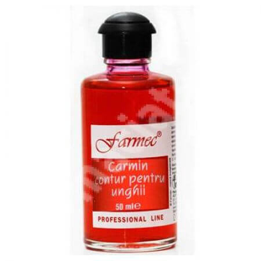 Carmin contur pentru unghii, 50 ml, Farmec