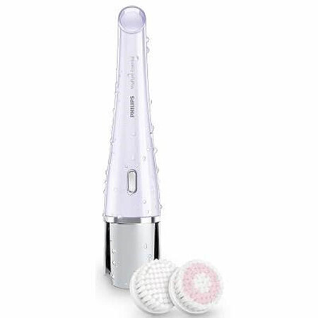 Oferta pachet Perie rotativă cu vibrații pentru curățarea tenului + perie normală + perie ten sensibil, Philips