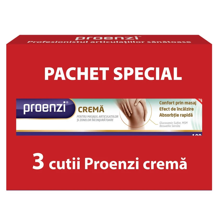 Offre groupée Proenzi Artrostop Cream, 3x100ml, Walmark