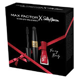 Oferta pachet, Rimel false lash efect 13.1 ml si Lac insta dri 9.2 ml Sally Hansen, Max Factor